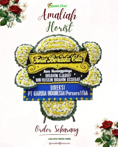 Papan Bunga Duka di Cinerang